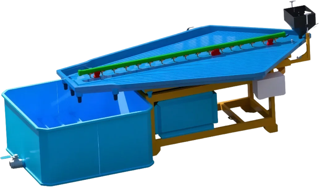 Mesa gravimétrica CGM-220 — render 3D